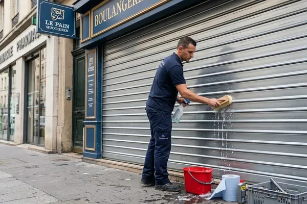 Entretien et maintenance de rideau métallique à Paris 10
